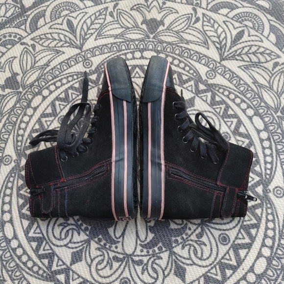 KENZO kids floral embroidered hi top sneakers 32 - Picture 5 of 12